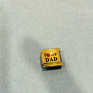 2/$15 - Y2K I Love My Dad 9mm Italien Charm